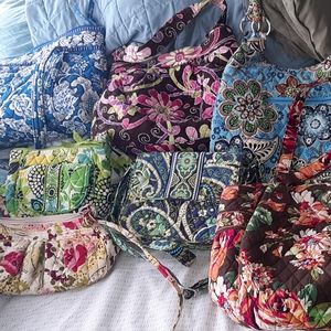 Vera Bradley bundle of 7 purses